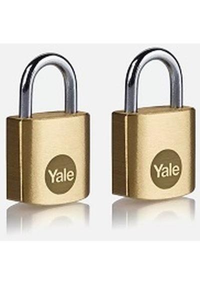Yale Pirinç Asma Kilit 30 Mm 2'li Set