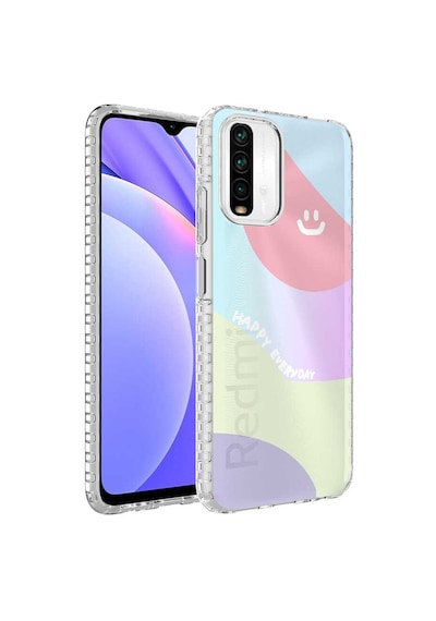 Xiaomi Redmi Note 10 Kılıf Airbag Kenarlı Renkli Desenli Elegans