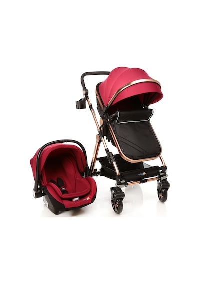 Baby Plus Canyon Travel Sistem Bebek Arabası V2 Byp-244 Kirmizi BYP-244_Kirmizi