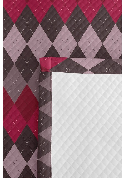 Fuşya Geometrik Retro Genç Odası Tek Kişilik Pike Takımı-bordo Ekose 160x220cm Kapitone Yatak Örtüsü Bulanık Bozkır Akışı Fuşya Geometrik Retro Genç Odası Tek Kişilik Pike Takımı-bordo Ekose 160x220cm Kapitone Yatak Örtüsü Bulanık Bozkır Akışı