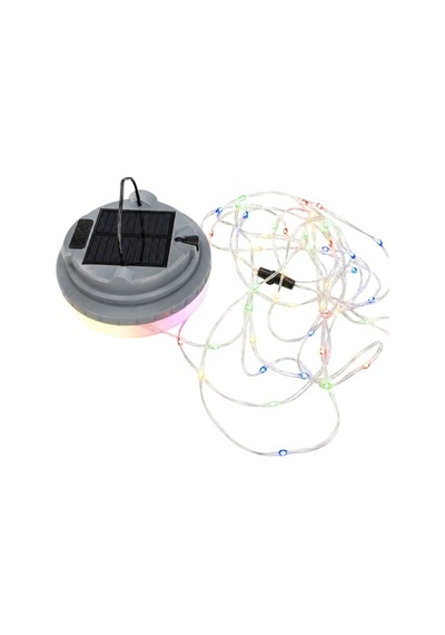 Powermaster Hop-8806 Çok Fonksiyonlu Solar Kamp Feneri Lambası Ve Rgb Şerit Led Seti