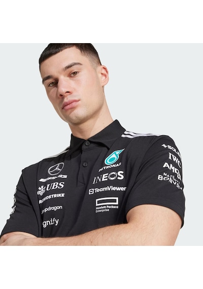 Adidas Mercedes Amg Petronas Erkek Tişört C-adıjw5391e50a00 Siyah