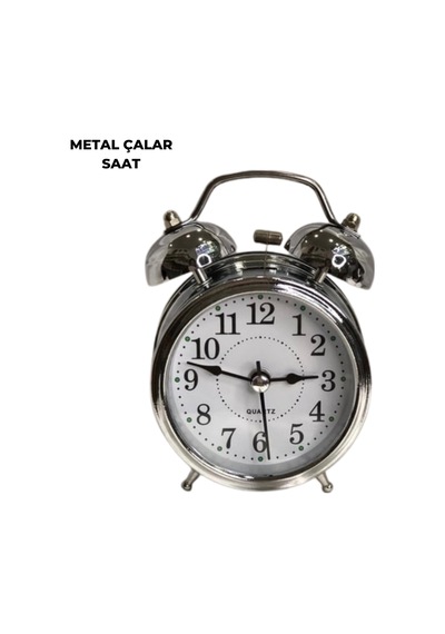 Mey İthalat Dekoratif Gümüş Saat