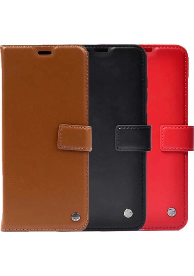 Galaxy Uyumlu S21 Plus Kılıf Zore Kar Deluxe Kapaklı Kılıf