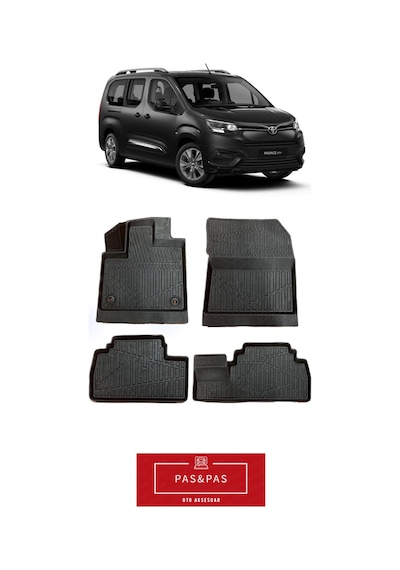 Toyota Proace City 2026 Model 5d Havuzlu Paspas Seti