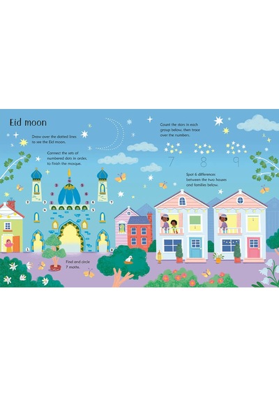 Usborne Wipe-clean - Eid Activities