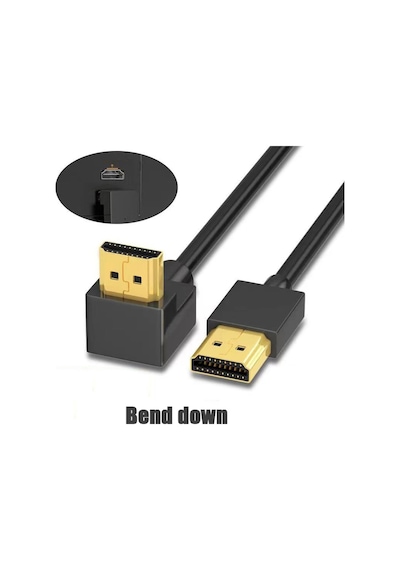 Se-7213 Hdmi L Kablo 90 Derece Açılı Hdmi Erkek - Erkek Kablo