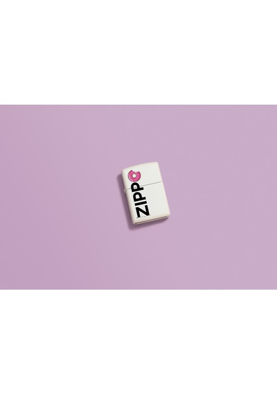 Zippo Donut Dizayn Çakmak Beyaz