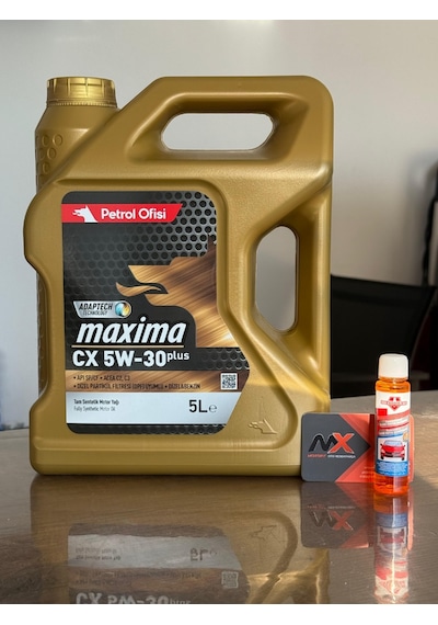 Petrol Ofisi Adaptech Teknoloji Maksima CX 5W-30 Plus DPF Uyumlu Dizel Benzin Motor Yağı