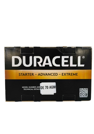 Duracell De70agm Akü