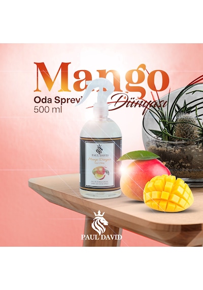 Paul David Mango Dünyası Oda ve Kumaş Kokusu 500 ML