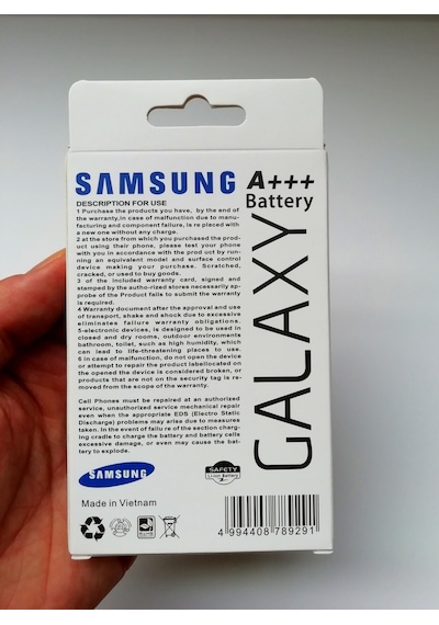 Samsung Uyumlu Galaxy J2 G360 J200 Batarya Pil 2000Mah Vietnam