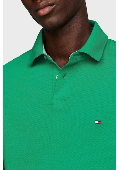 Tommy Hilfiger Erkek Polo Yaka T Shirt Mw0mw17770 L4b Yeşil