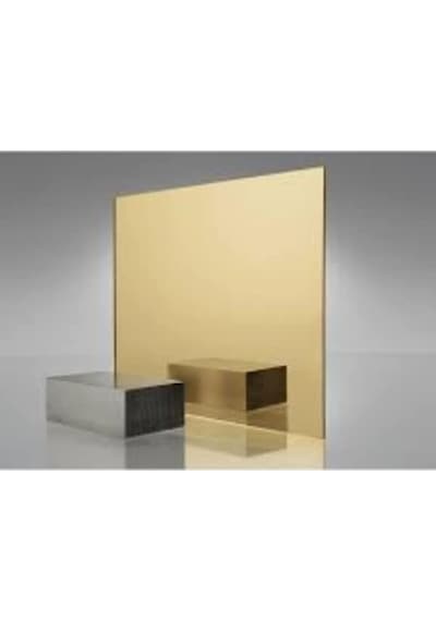 1MM YAPIŞKANLI GOLD AYNA PLEKSİ PLEKSİGLAS LEVHA | TÜM EBATLAR