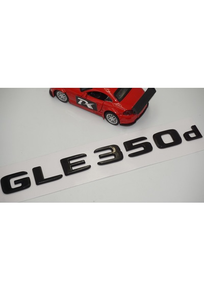 GLE 350d Bagaj Parlak Siyah ABS 3M 3D Yazı Logo