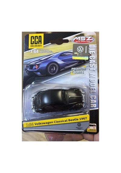 Volkswagen Classical Beetle 1967 Siyah 1/54 Model Araba