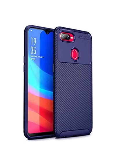 Oppo Rx17 Neo Karbon Desenli Negro Silikon Kılıf