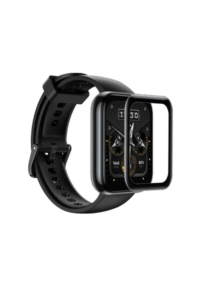 Oppo Realme Watch 2 Pro 3d Full Kaplama Ekran Koruyucu Pet+pmma- 5775 Mh-hs9346-9364