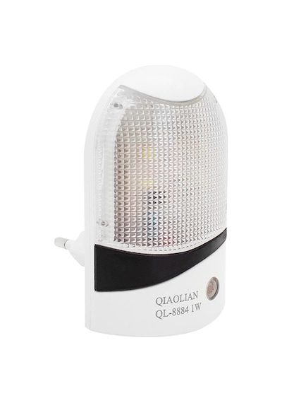 Powermaster Pm-34096 1 Watt Ledli Fotoselli Sensörlü Gece Lambası Beyaz