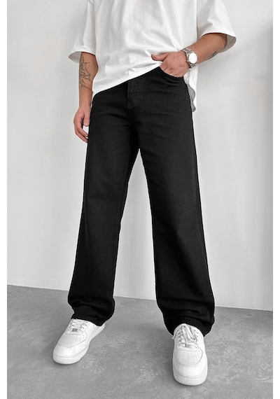 Siyah Basic Premium Regular Pantolon Siyah