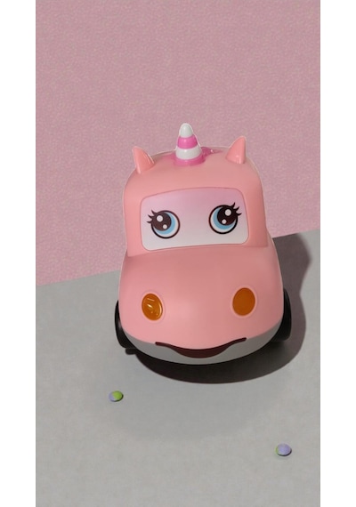 Unicorn Araba Şeklinde Şifreli Kumbara Boyutu 15 Cm