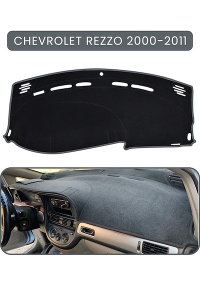 Chevrolet Rezzo 2000-2011 Torpido Koruma Halısı Gri Kenar