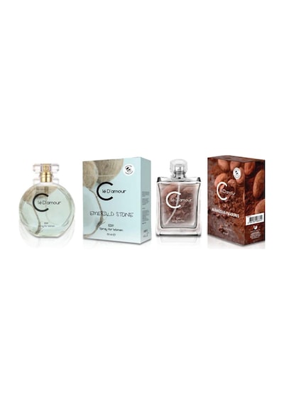 Cle D'Amour Emerald Stone Vegan EDP Kadın Parfüm 100 ML + Audacious Pleasures Erkek Parfüm Seti 100 ML