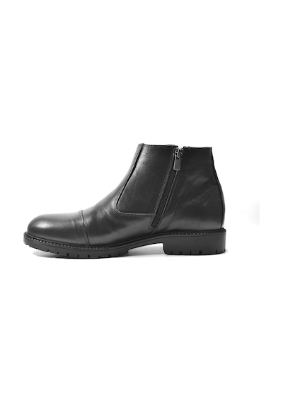 Greyder 66816 Hakiki Deri Siyah Klasik Casual Erkek Bot