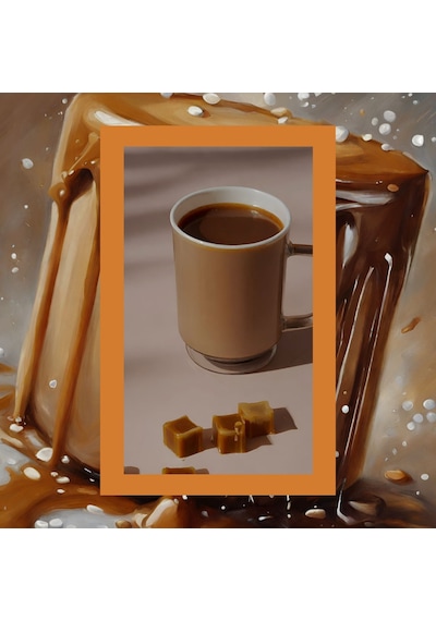 Mim And More Salted Caramel Coffee Tuzlu Karamel Aromalı Kahve Çekirdek Kahve 200 G