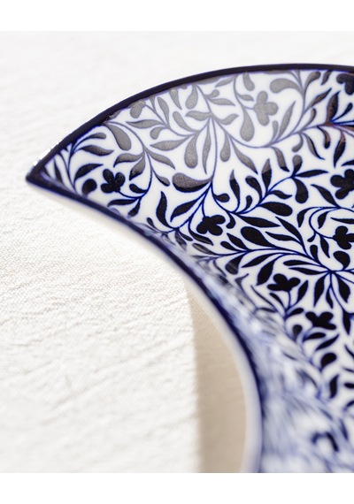 Rêve Bleu La Graine New Bone China Servis Tabağı - 15 Cm - Mavi/beyaz 8684427015087 Çok Renkli