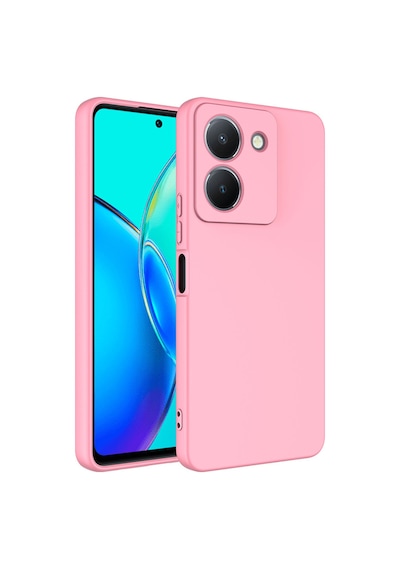 Vivo Y36 4g Kılıf Yumuşak Silikon Kamera Korumalı Lansman Ata Pro Tech Lacivert