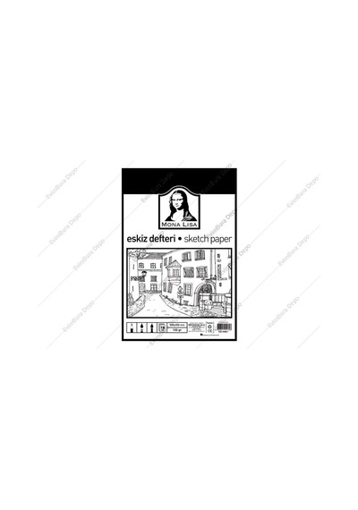 Ayrex Mn08-1 Mona Lisa Eskiz Kağıdı - 25 X 35cm 100 Gr 10 Yaprak