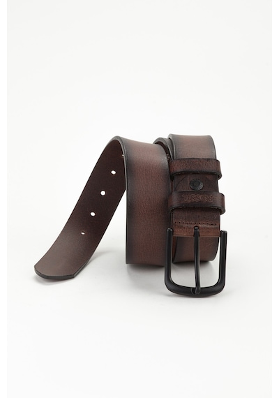 Fossil %100 Hakiki Deri 4 Cm Nevada Deri Spor Kemer Kahverengi Kahverengi
