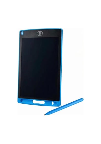 Dijital Kalemli Çizim Yazı Tahtası Not Yazma Eğitim Tableti Writing Tablet 8,5 Inç Mavi