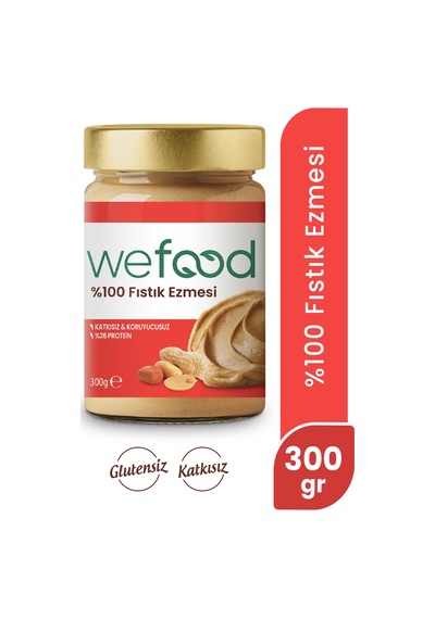 %100 Fıstık Ezmesi 300 Gr