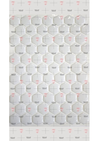 Bal Petek 3D Sticker 70 Parça Beyaz Yan Pad