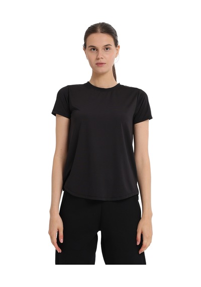 Sportive Zana Kadın Siyah Koşu T-shirt 25kk1047-syh 1776419 SIYAH