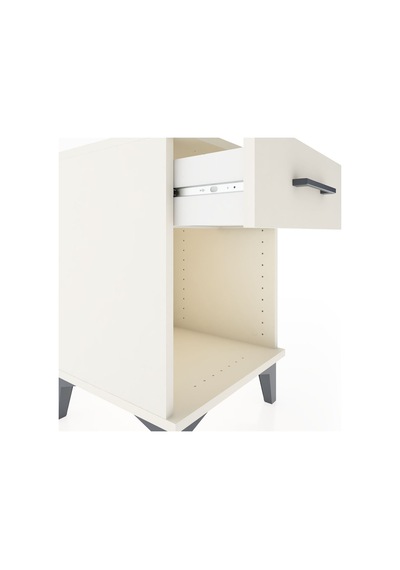 Hyperion Komodin Tek Çekmeceli 44x44x64 Aytaşı-aytaşı Aytaşı
