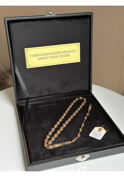 Koryan Mermer Tesbih Halkalı İmame Yusuf Erden Usta İşçilikli Erkek Sertifikalı Kişiye Özel İsim Ks1759