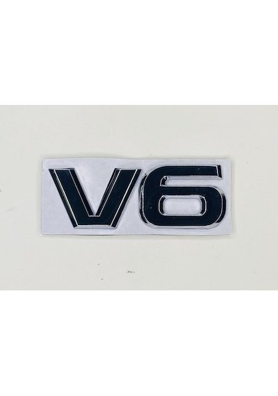 Mercedes 2001 - 2009 W140 V6 Arka Bagaj Yazısı Krom