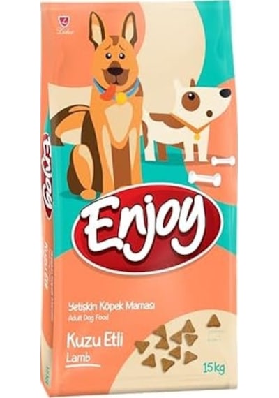 Enjoy Kuru Köpek Maması, L&r Kuzu Etli Ve Pirinçli, Yetişkin 20/9, 15 Kg 103 Ivory