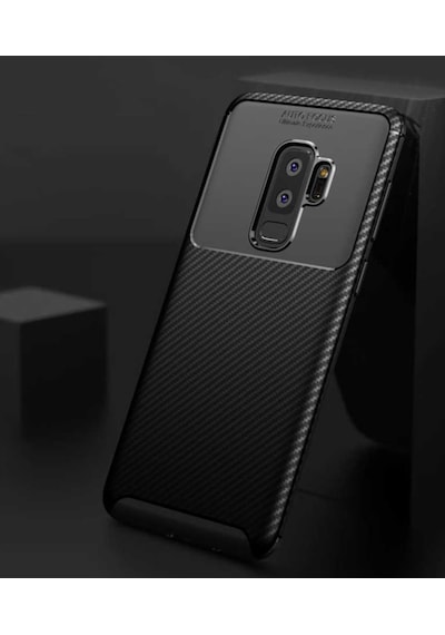 Samsung Galaxy Uyumlu S9 Plus Kilif Karbon Silikon Case 389460202