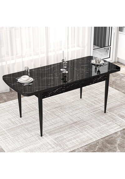 Canisa Concept Kor Serisi 70x114 Açılabilir Mutfak Masası Takımı Siyah Mermer Desen Masa 6 Kiremit Sandalye Masa Siyah Mermer Sandalyeler Kiremit Canisa Concept Kor Serisi 70x114 Açılabilir Mutfak Masası Takımı Siyah Mermer Desen Masa 6 Kiremit Sandalye Masa Siyah Mermer Sandalyeler Kiremit