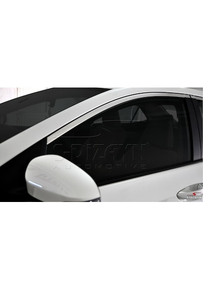 S-dizayn Toyota Corolla Krom Cam Üst Çıtası 4 Prç. 2013-2018