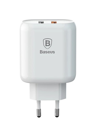 Baseus Bojure Series Dual-usb Qc 3.0 18w Hızlı Şarj Aleti Başlık-