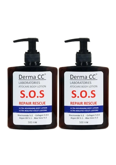 Derma CC Atocare S.O.S Ultra Besleyici Vücut Losyon 2 x 500 ML