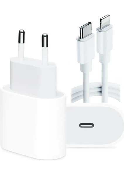 Apple Uyumlu  iPhone 11 Pro 12 Max 20w Hızlı Şarj Aleti Ve Kablosu 14