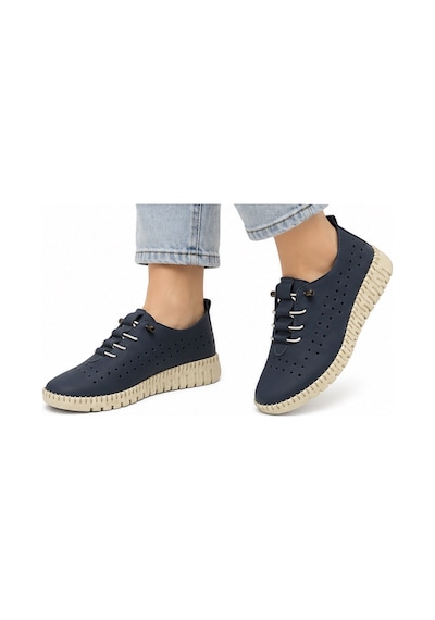 N Napa Shoe Np.4001.mavi Deri Sneaker Napa Shoe Kadın Hakiki Deri Comfort Günlük Ayakkabı Mavi N Napa Shoe Np.4001.mavi Deri Sneaker Napa Shoe Kadın Hakiki Deri Comfort Günlük Ayakkabı Mavi