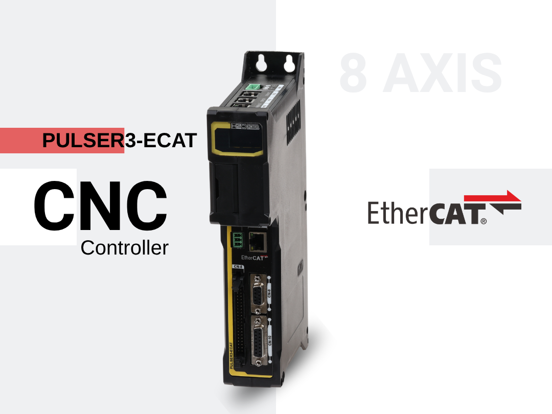 Pulser3-ecat 8 Eksen Ethercat Cnc Kontrol Ünitesi