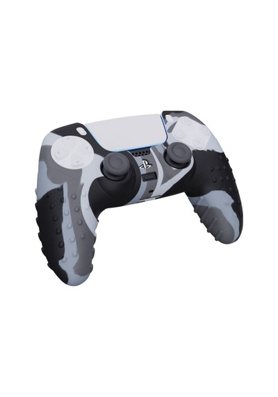 Ps5 Dijital Kamuflaj Silikon Koruyucu Kılıf Ve Analog Koruyucu Karma